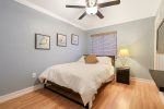 Fourth bedroom: a full-size bed provides generous space for sleep